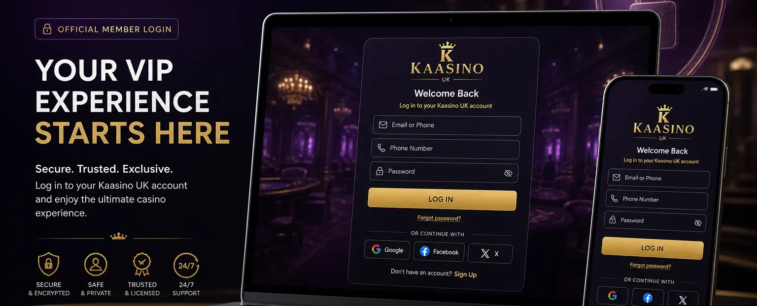 kaassino-uk.com banner image